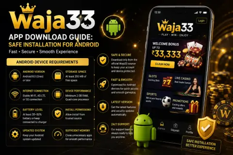 Waja33 App Download Guide: Safe Installation for Android
